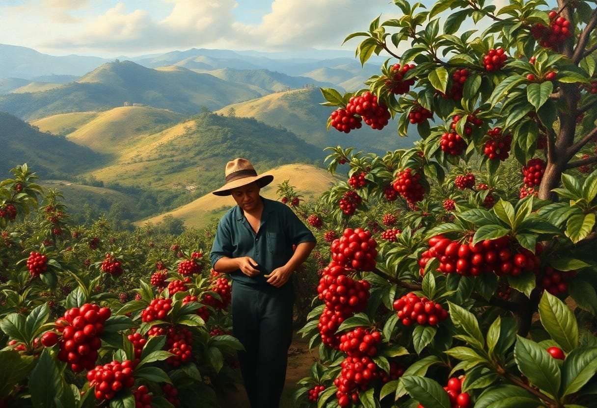 coffee bean harvesting process explained shp