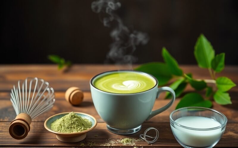 How To Brew The Perfect Matcha Latte At Home Easily