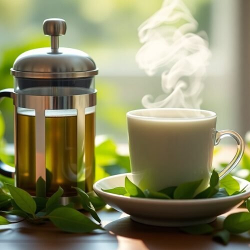 What Happens When French Press Meets Green Tea Magic