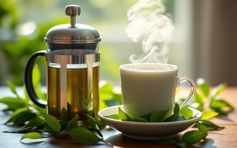 What Happens When French Press Meets Green Tea Magic