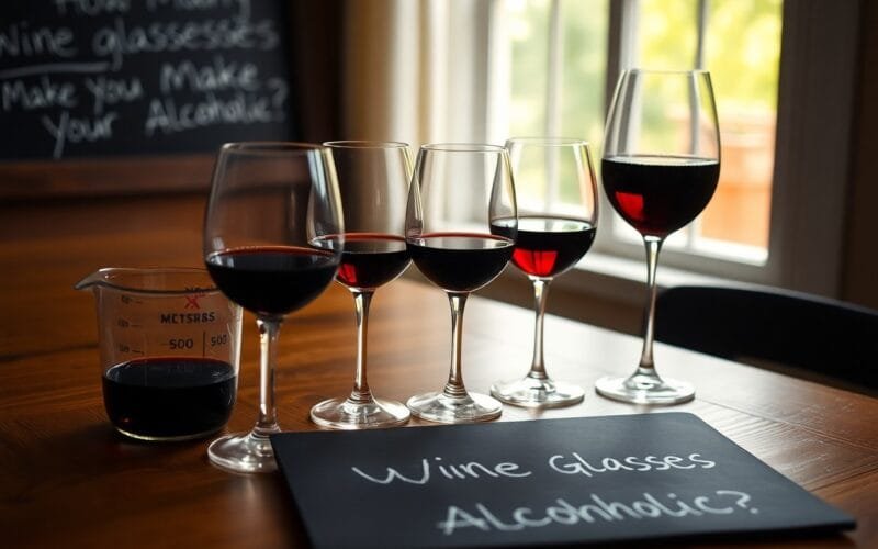 How Many Wine Glasses Make You Alcoholic? Facts