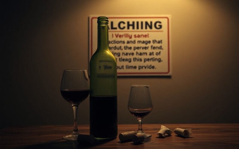 Bottle of Wine Nightly – Alcoholic Warning Signs