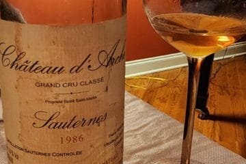 The Timeless Elegance of a 1986 Sauternes