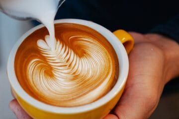 The Art of Pouring Lattes With Plant Milk