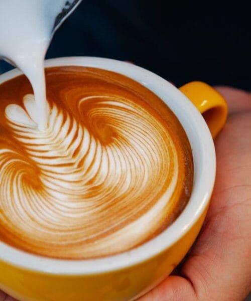 The Art of Pouring Lattes With Plant Milk
