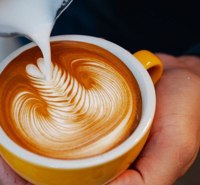 The Art of Pouring Lattes With Plant Milk