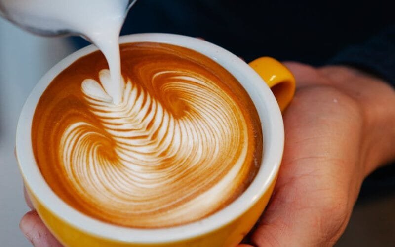 The Art of Pouring Lattes With Plant Milk