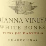 A crisp glass of chilled white wine glowing in bright natural light.