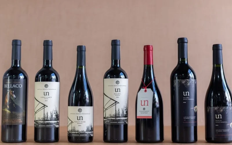 Collection of vintage Napa Valley Cabernet Sauvignon bottles and a poured glass of red wine.